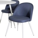 Venture Home Spisegruppe Venture Home Plake med 4 Valentina Stoler Polyester Rundt GR19548