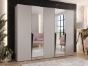 garderobeskap NO_BRAND Garderobeskap PIANO 2 250 cashmere Svart -