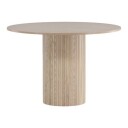 Venture Design Bianca Spisebord, Ø110, Sort