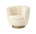 Mirage swivel lenestol faux shearling