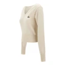 Vivienne Westwood Dame Strikkevarer Hvit M,