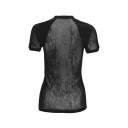 Aclima Women's WoolNet Light T-Shirt Jet Black M