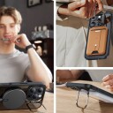ESR Classic Hybrid MagSafe Mobildeksel med Stativ og Herdet Glass til iPhone 16 Pro - Klar
