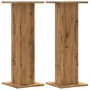  Plantestativer 2 stk artisan eik 30x30x80 cm konstruert tre