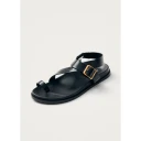 ALOHAS Siren Leather Sandals - Black - 36