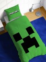 BrandMac Sengesett Minecraft Creeper Cove 150 x 210 Grønn