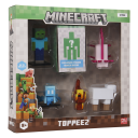 MINECRAFT 3D figur 6 pakning Deluxe eske asst 2060MC