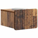  Vegghengt Nattbord Gammelt tre 33 x 34,5 x 24 cm Konstruert tre