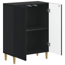 vidaXL Baderom Oppbevaringsskap ARNHEM Svart 59,5 x 31 x 80 cm