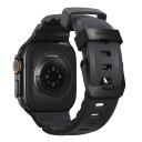 Nomad Rocky Point Silikonerem til Apple Watch 49/45/44/42mm   Black Storm