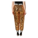 Dolce & Gabbana Dame Bukser Flerfarget M