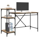 Skrivebord Artisan Eik 135 x 50 x 90 cm Konstruert tre