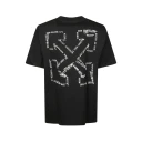 Off White Herre Topper Svart S,