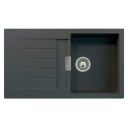 Intra Granite Primus D100 Kjøkkenvask Onyx Svart