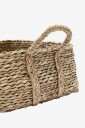 Kave Home Milly sett med 2 kurver i naturfiber 32 x 20 cm 34 x 20 cm Natur