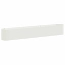 vidaXL Hevet Hagebed Hvit 280 x 40 x 40 cm