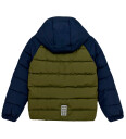 LEGO® Wear Polstret Jakke Lettvekts Jeep 704 Dark Khaki LEGO® Wear 9 år 134 Dunjakke Blå Grønn