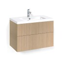 Macro Design Crown Line Servantskap 2 Skuff - med Light Servant Eik / 100cm 45
