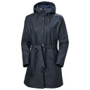 Helly Hansen Dame Kirkwall Ii Fullt Vanntett Regnfrakk Marineblå Xs SvartXS