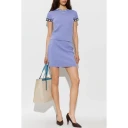 Versace Dame Topper Lilla 2XS,