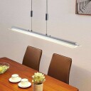 Lindby LED-pendellampe, bjelkeform, Sladja, touchsdimmer
