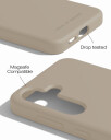 IDEAL OF SWEDEN SAMSUNG GALAXY S24+ SILIKONDEKSEL MAGSAFE, BEIGE