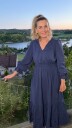 AMANDA LONG DRESS BLUE