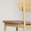 Decotique Elephant Stol Naturlig Eik / Rustfarget Bouclé
