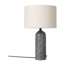 Gubi Gravity Table Lamp – Large Canvas / Grey Marble