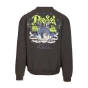 Diesel Herre Gensere & Hettegensere Svart L,
