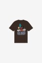 Les Deux   T skjorte Record T Shirt   Brun