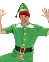 Santa"s Elf 3 Deler Kostyme