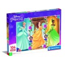 Clementoni Super Puslespill 104 Brikker Disney Prinsesser