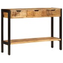  Skjenk med 3 skuffer 110x35x75 cm heltre mango