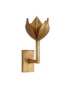 Visual Comfort Alberto Small Sconce Antique Gold Leaf