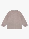 CeLaVi Strikket Cardigan Merinoull Mocha Meringue Melange 60