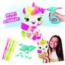 Airbrush Plush Neon Unicorn 111024