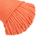  Arbeidstau oransje 3 mm 100 m polypropylen