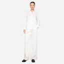 Camilla Pihl Ava Pinstripe Trousers Cream Pinstripe