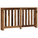 Radiatordeksel gammelt tre 149x20x82 cm konstruert tre