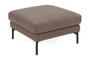 Menard Stoff Fotskammel 87 cm bred - Brun