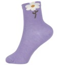 Minymo Socks W. 3D Effect (2-Pack) Purple 31\34