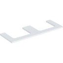 Geberit One benkeplate 133,8x47,3 cm matt hvit