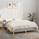 Vidaxl Vektdyne kremhvit 135x200 cm 6 kg stoff