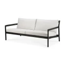 Ethnicraft Jack 2 seters sofa Black/Off White