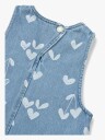 Liewood Angelica Printed Denim Frill Dress Blue 116
