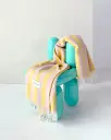 Maison Deux Candy Wrap Pledd Rosa/Gul