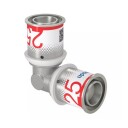 Uponor S-Press Plus 90° Vinkelovergang 20 x 20 mm Rørdel i Stål for Gulvvarme og Vannsystemer