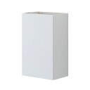 Dansani Inzo Urban Glatt Servantskap Slim 1 Dør D26cm Hvit Matt / Høyre Hengslet