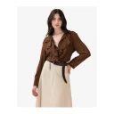 Max Mara Studio Dame Bluser & Skjorter Brun S,
